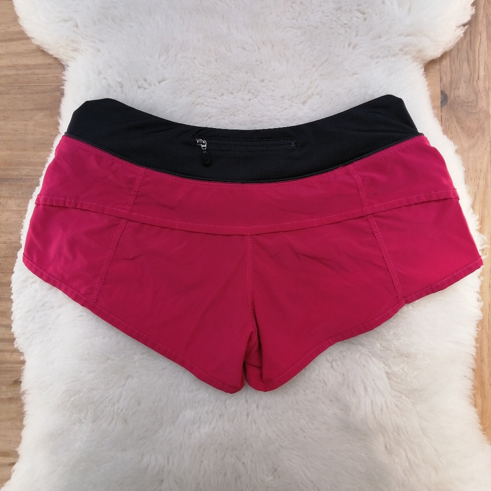Kyodan Athletic Cheeky Short Shorts Raspberry Red - Picture 7 of 9